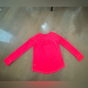 Champion pink long sleeve athletic top women’s size large c9